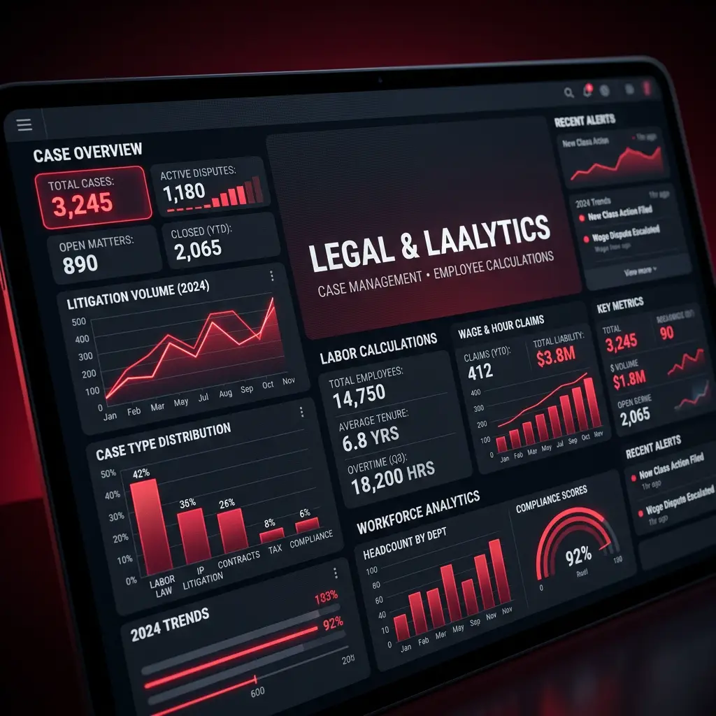 Interface Analítica Trabalhista
